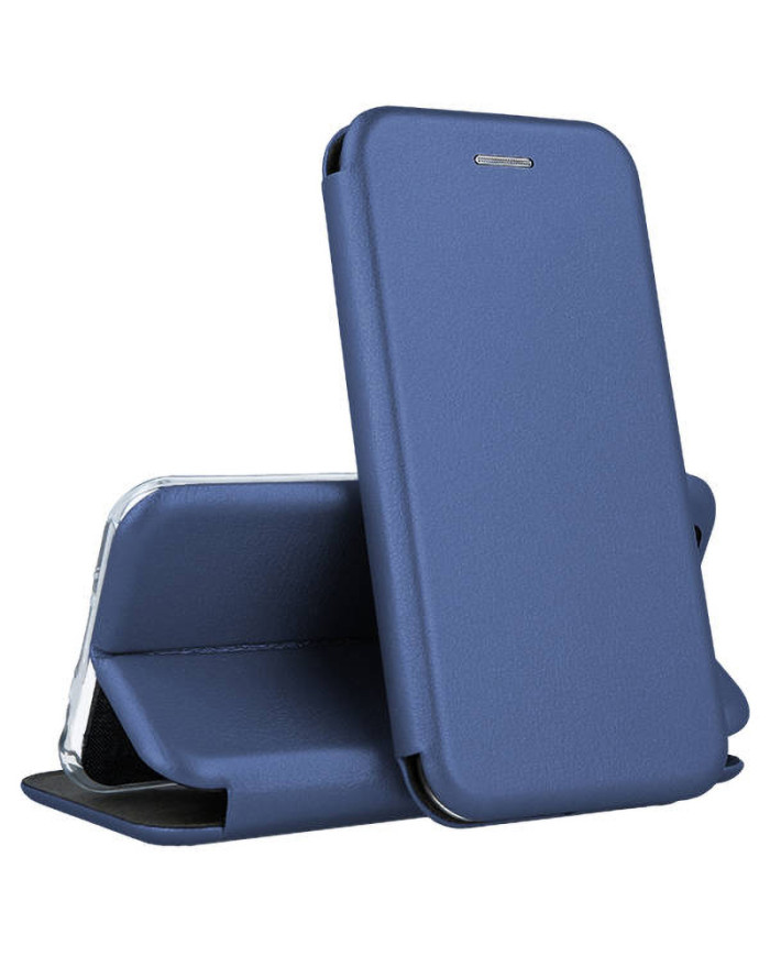Husa Flip » Samsung A16, Magnetic Shell, Blue