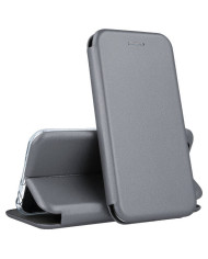Husa Flip » Samsung A16, Magnetic Shell, Silver