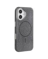 Husa MagGlitter » iPhone 16 Pro, MagCase, PC, Shinny, Black