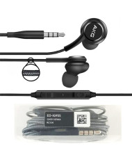 OEM (IG955) - Casti cu Fir, AKG, In Ear, Jack 3.5mm, Stereo HiFi, 1.2m, Braided, Black [bulk]