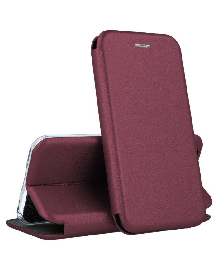 Husa Flip » Samsung A05s - Magnetic Shell, Bordo
