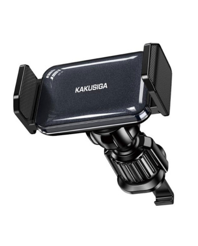 Kaku (KSC-1495) - Suport Auto, montaj Ventilatie, cleme laterale, 360°, AutoGravity, PullClip, Black