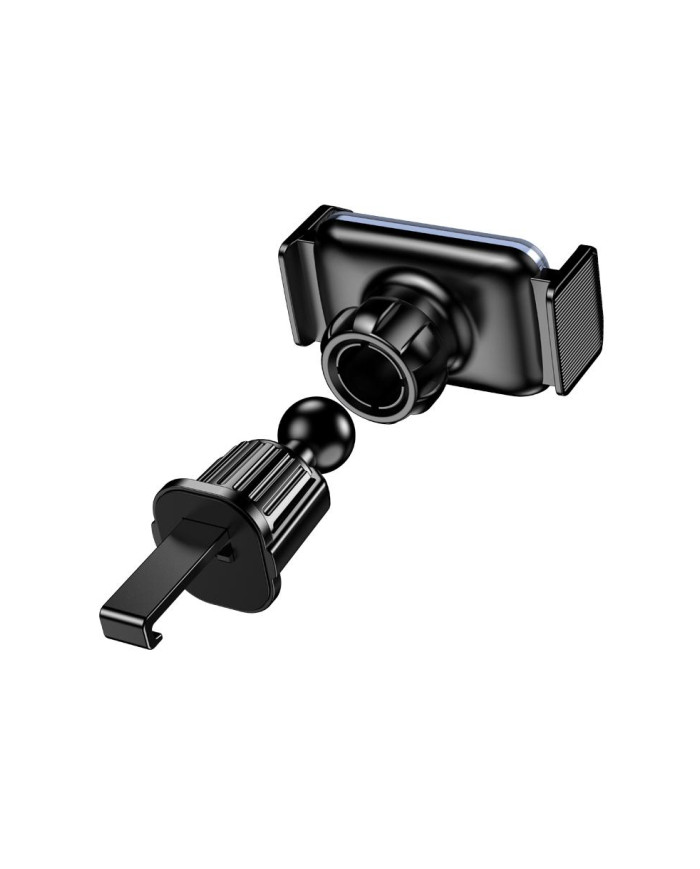 Kaku (KSC-1495) - Suport Auto, montaj Ventilatie, cleme laterale, 360°, AutoGravity, PullClip, Black