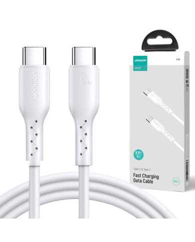 Joyroom (A26-CC3) - Cablu Date si Incarcare, USB-C, PD60W, QC3.0, 3A, 1m, Black