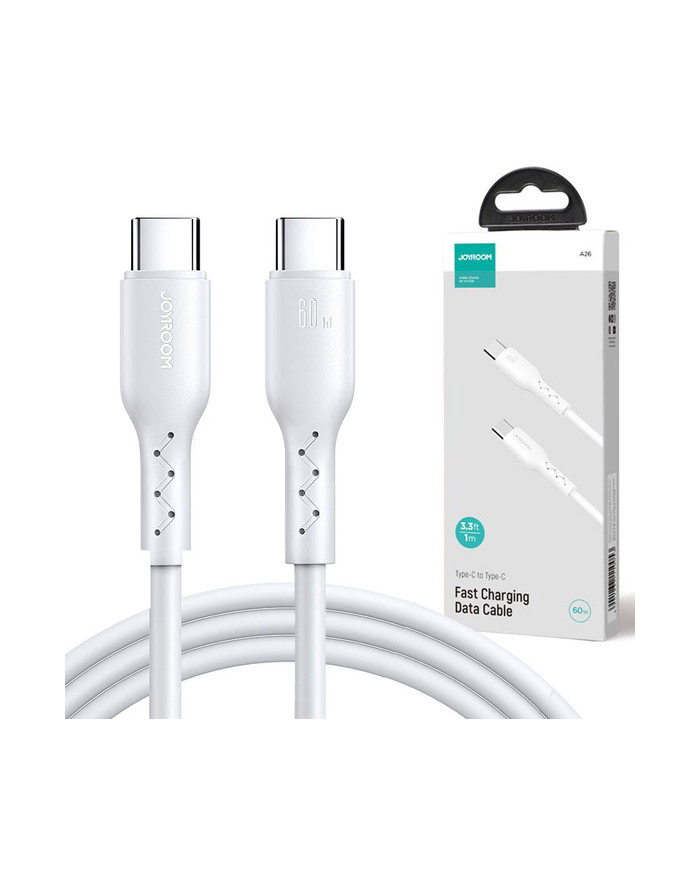 Joyroom (A26-CC3) - Cablu Date si Incarcare, USB-C, PD60W, QC3.0, 3A, 1m, Black