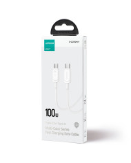 Joyroom (S-CC100A14) - Cablu Date si Incarcare, USB-C, PD100W, QC3.0, 1.2m, White