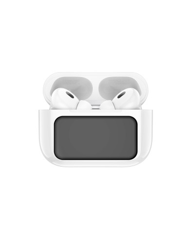 Hoco (EW72) - Casti Wireless, Ear Buds, cu ecran LED, BT 5.4, ANC, 360mAh, White